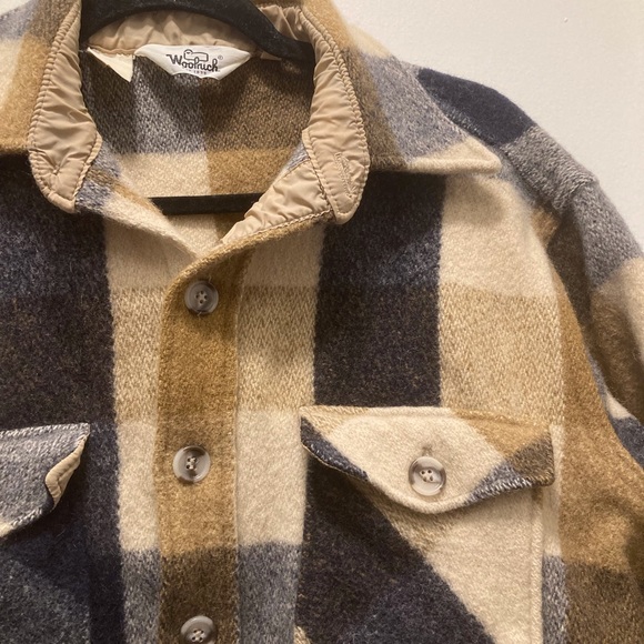 Vintage Woolrich Plaid Pattern Wool Jacket - Picture 2 of 3